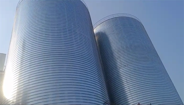 虹口2座混凝土高架卷板仓